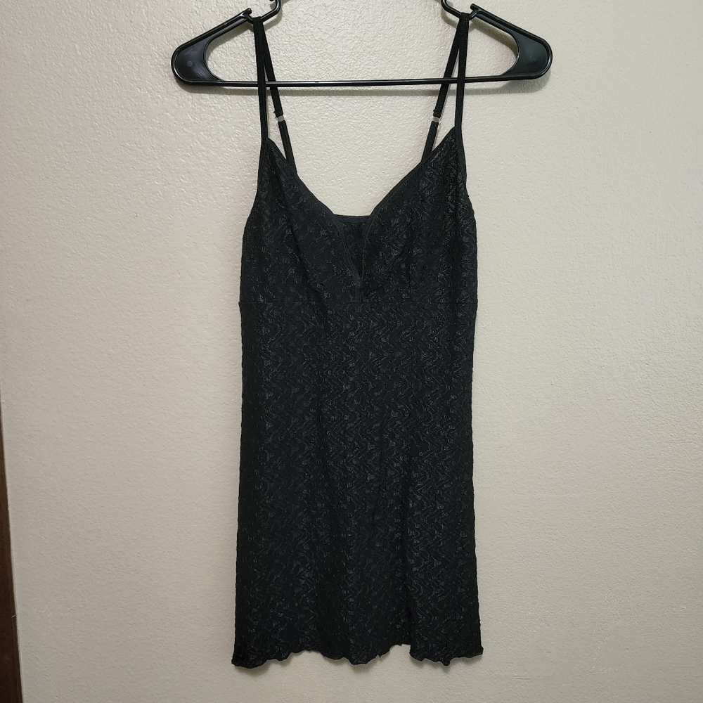 Sexy Black Lace Babydoll Lingerie
